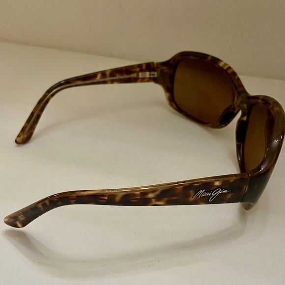 Maui Jim Brown Tortoise MJ1214 10 63-17 L125 - Picture 7 of 10